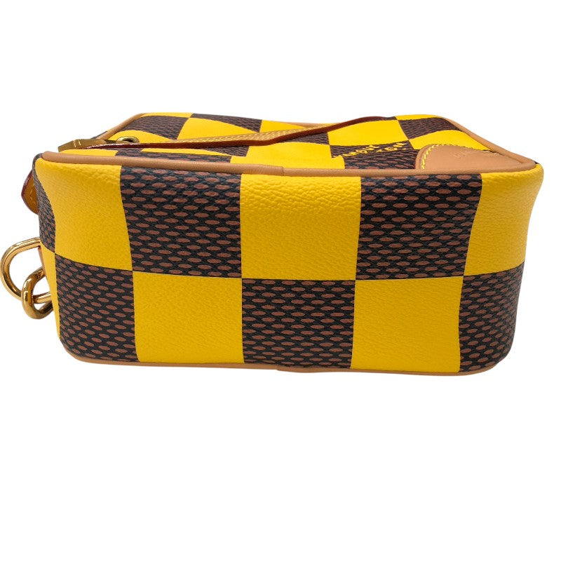ルイ・ヴィトン LOUIS VUITTON チェス・メッセンジャー N40562 ジョーヌ ダミエ・ポップ キャンバス メンズ ショルダーバッグ
