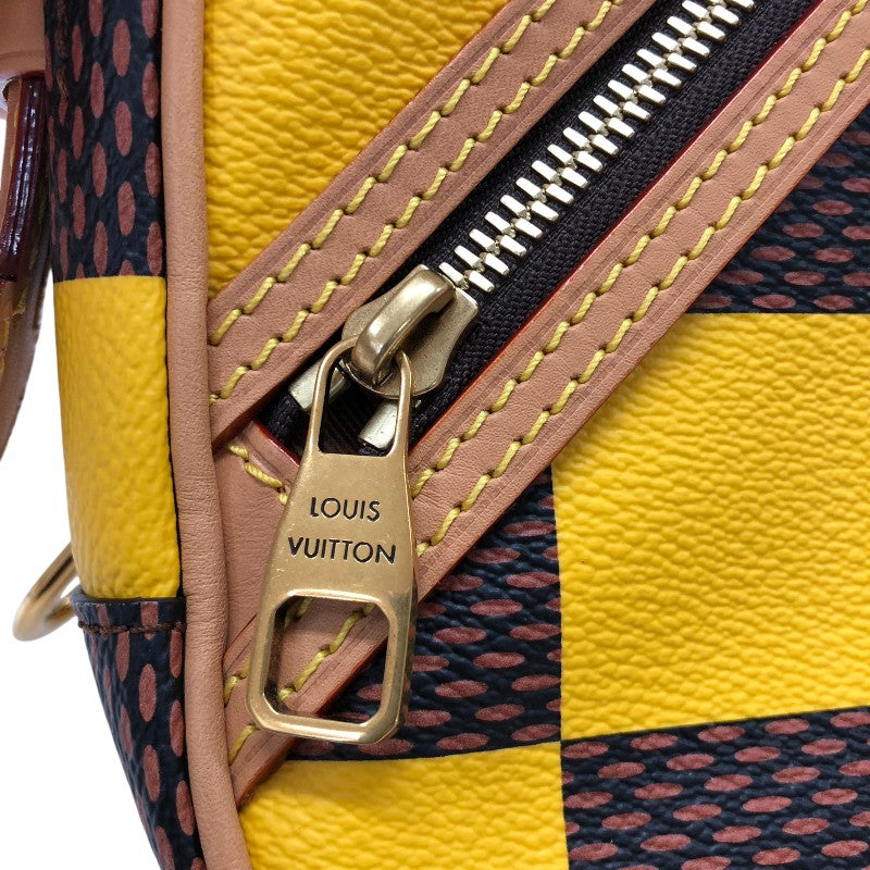 ルイ・ヴィトン LOUIS VUITTON チェス・メッセンジャー N40562 ジョーヌ ダミエ・ポップ キャンバス メンズ ショルダーバッグ