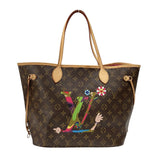 ルイ・ヴィトン LOUIS VUITTON ネヴァーフルMM LV HANDS M95560 モノグラム ゴールド金具 レディース トートバッグ