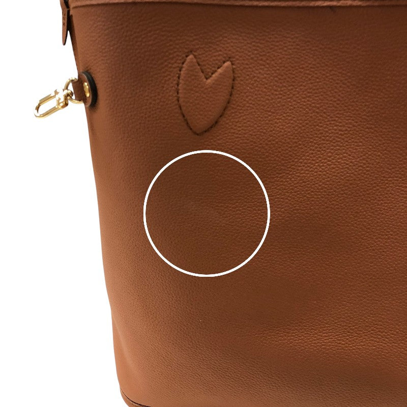 ルイ・ヴィトン LOUIS VUITTON ネヴァーフル・インサイドアウトMM M12061 タン/モノグラム モノグラム・キャンバス/グレインレザー レディース トートバッグ
