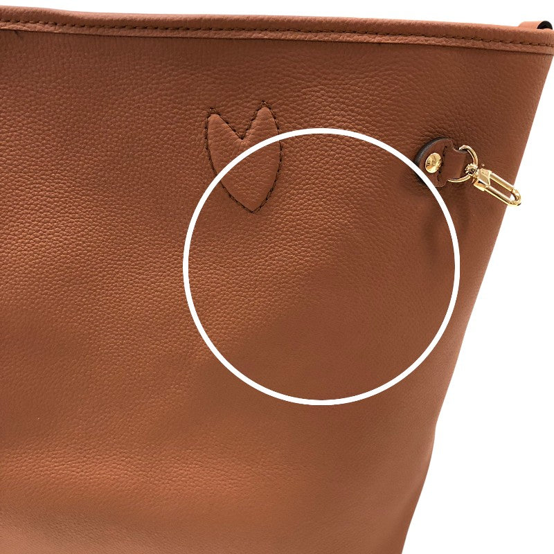 ルイ・ヴィトン LOUIS VUITTON ネヴァーフル・インサイドアウトMM M12061 タン/モノグラム モノグラム・キャンバス/グレインレザー レディース トートバッグ