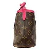 ルイ・ヴィトン LOUIS VUITTON ネヴァーフル･インサイドアウトBB M12106 ブラウン･ピンク PVC レディース ハンドバッグ