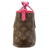 ルイ・ヴィトン LOUIS VUITTON ネヴァーフル･インサイドアウトBB M12106 ブラウン･ピンク PVC レディース ハンドバッグ