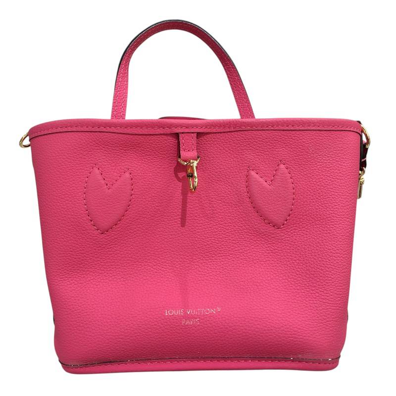 ルイ・ヴィトン LOUIS VUITTON ネヴァーフル･インサイドアウトBB M12106 ブラウン･ピンク PVC レディース ハンドバッグ