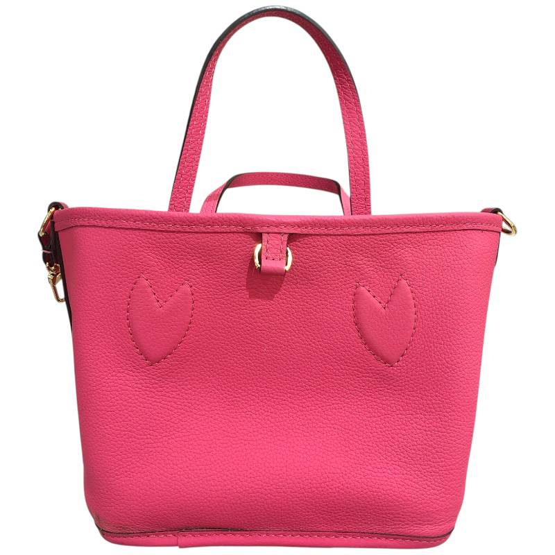 ルイ・ヴィトン LOUIS VUITTON ネヴァーフル･インサイドアウトBB M12106 ブラウン･ピンク PVC レディース ハンドバッグ