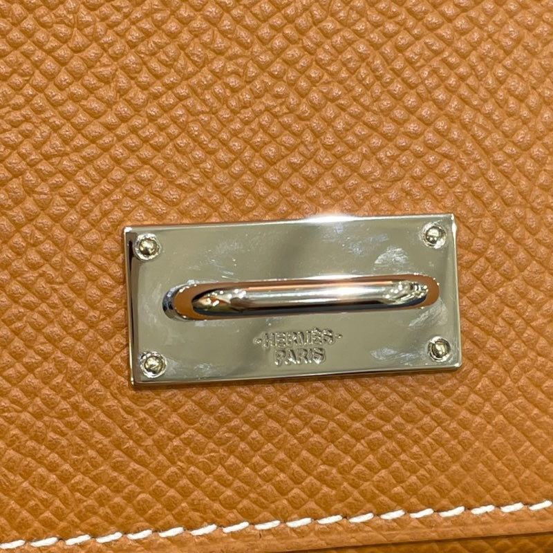 エルメス HERMES 1957トゥーゴー W刻 ゴールド シルバー金具 エプソン レディース ショルダーバッグ