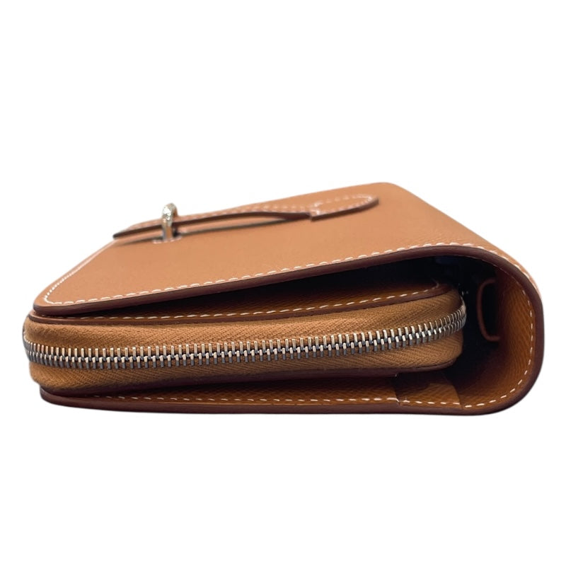 エルメス HERMES 1957トゥーゴー W刻 ゴールド シルバー金具 エプソン レディース ショルダーバッグ