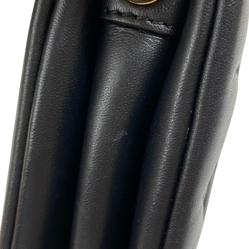 ルイ・ヴィトン LOUIS VUITTON クッサンBB M21259 ノワール ゴールド金具 ラムレザー レディース ショルダーバッグ