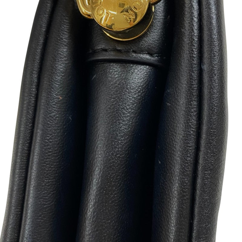 ルイ・ヴィトン LOUIS VUITTON クッサンBB M21259 ノワール ゴールド金具 ラムレザー レディース ショルダーバッグ