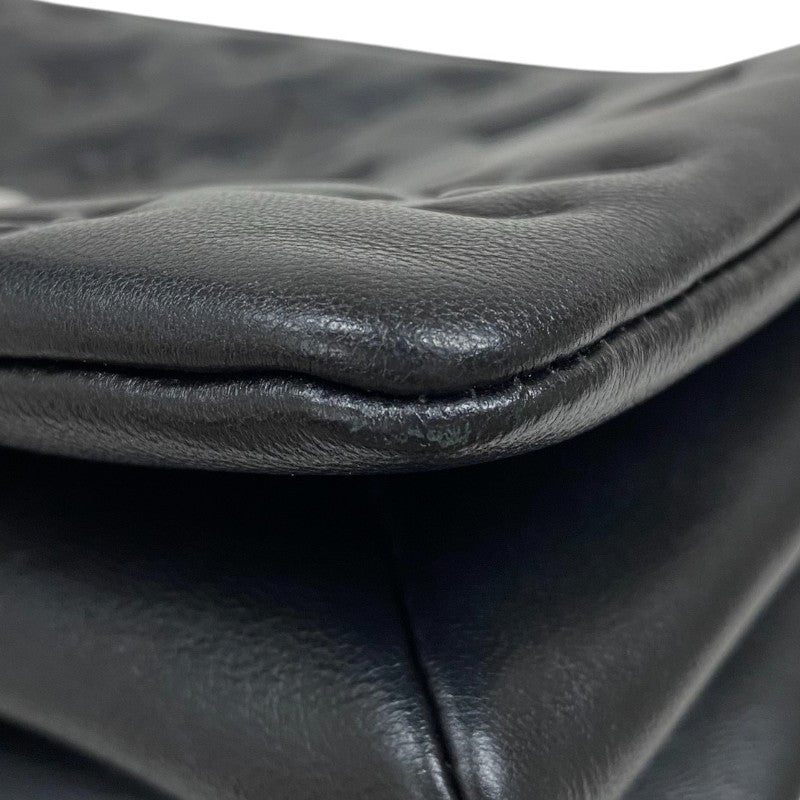 ルイ・ヴィトン LOUIS VUITTON クッサンBB M21259 ノワール ゴールド金具 ラムレザー レディース ショルダーバッグ