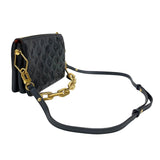 ルイ・ヴィトン LOUIS VUITTON クッサンBB M21259 ノワール ゴールド金具 ラムレザー レディース ショルダーバッグ