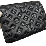 ルイ・ヴィトン LOUIS VUITTON クッサンBB M21259 ノワール ゴールド金具 ラムレザー レディース ショルダーバッグ