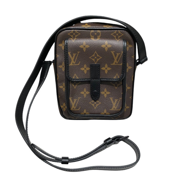 ルイ・ヴィトン LOUIS VUITTON クリストファー･ウェアラブル・ウォレット M69404 ブラウン モノグラム・マカサー レディース ショルダーバッグ