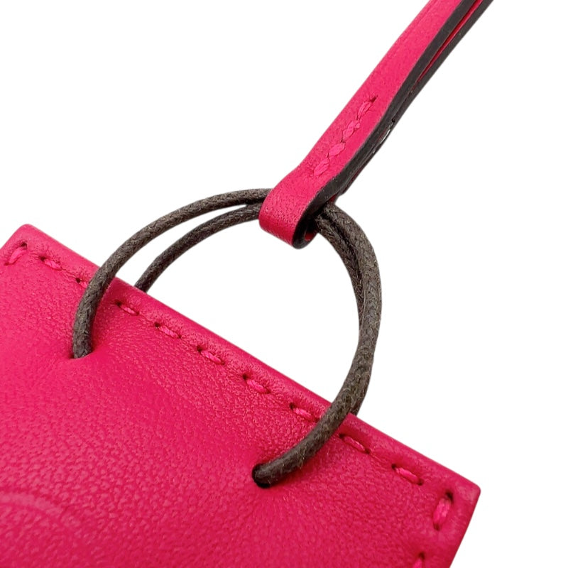 HERMES エルメス チャーム サックオランジュ ピンク ローズメキシコ サックオランジュチャーム ローズメキシコ ピンク[] sac orange
