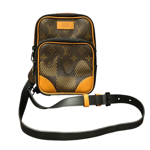 ルイ・ヴィトン LOUIS VUITTON アマゾンスリングバッグ NIGO N40379 ダミエジャイアント ダミエ・ジャイアントキャンバス メンズ ショルダーバッグ
