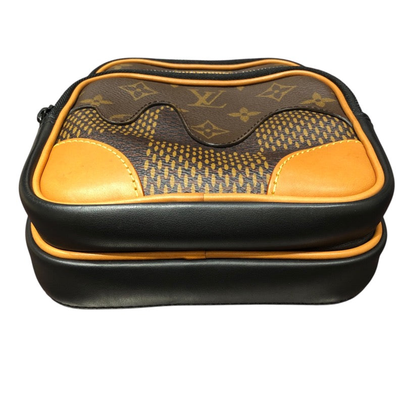 ルイ・ヴィトン LOUIS VUITTON アマゾンスリングバッグ NIGO N40379 ダミエジャイアント ダミエ・ジャイアントキャンバス メンズ ショルダーバッグ