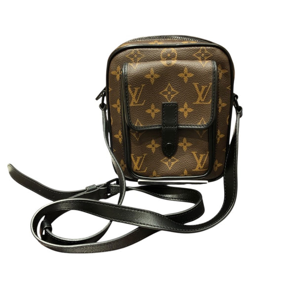 ルイ・ヴィトン LOUIS VUITTON クリストファー・ウェアラブルウォレット M69404 ブラウン モノグラム・マカサー メンズ ショルダーバッグ