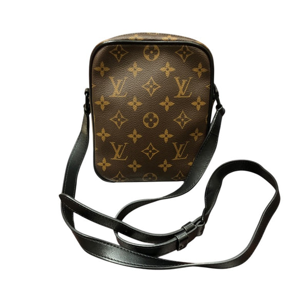 ルイ・ヴィトン LOUIS VUITTON クリストファー・ウェアラブルウォレット M69404 ブラウン モノグラム・マカサー メンズ ショルダーバッグ