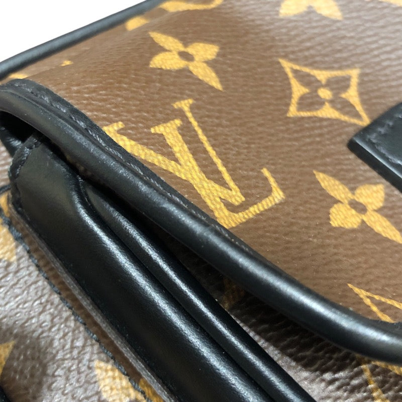 ルイ・ヴィトン LOUIS VUITTON クリストファー・ウェアラブルウォレット M69404 ブラウン モノグラム・マカサー メンズ ショルダーバッグ