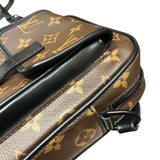 ルイ・ヴィトン LOUIS VUITTON クリストファー・ウェアラブルウォレット M69404 ブラウン モノグラム・マカサー メンズ ショルダーバッグ