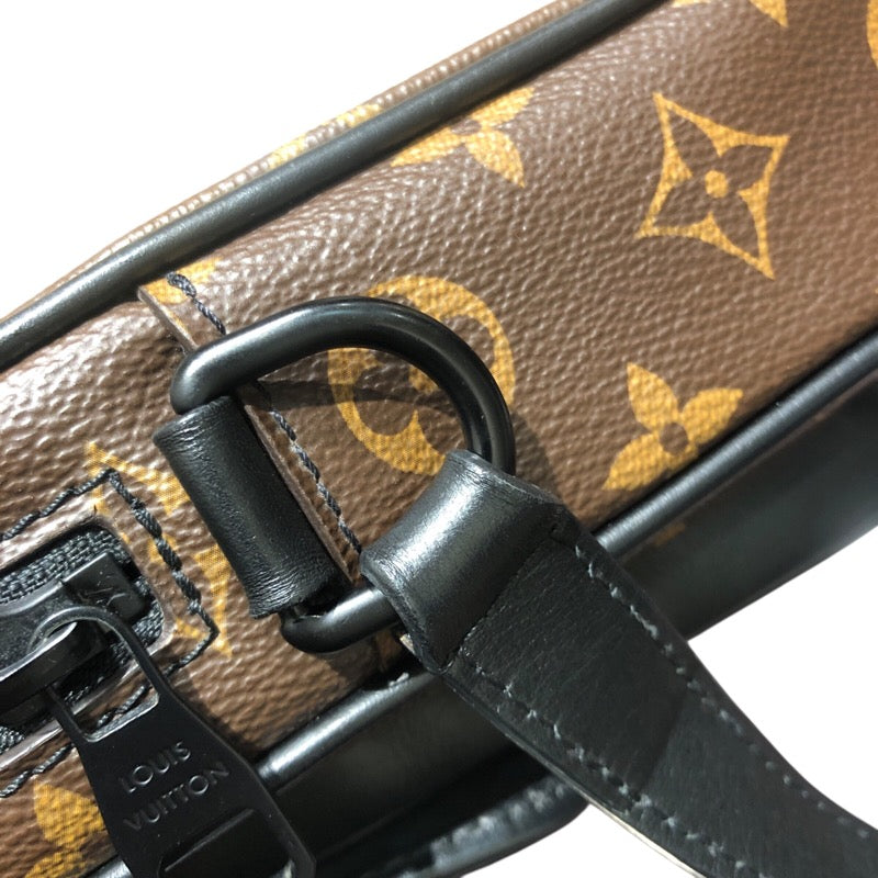 ルイ・ヴィトン LOUIS VUITTON クリストファー・ウェアラブルウォレット M69404 ブラウン モノグラム・マカサー メンズ ショルダーバッグ