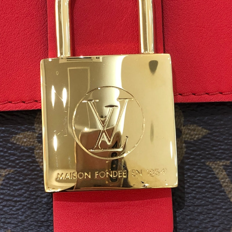 ルイ・ヴィトン LOUIS VUITTON ロッキーBB M44322 ブラウン/コクリコ モノグラム・キャンバス レディース ショルダーバッグ