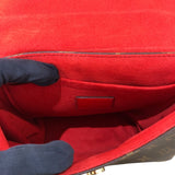 ルイ・ヴィトン LOUIS VUITTON ロッキーBB M44322 ブラウン/コクリコ モノグラム・キャンバス レディース ショルダーバッグ