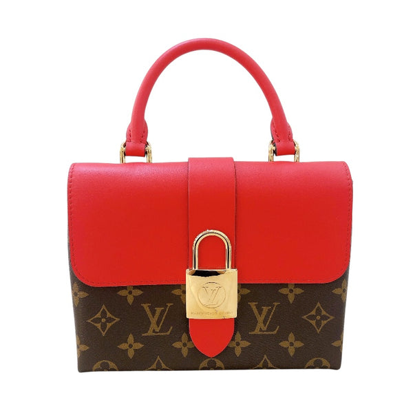 ルイ・ヴィトン LOUIS VUITTON ロッキーBB M44322 ブラウン/コクリコ モノグラム・キャンバス レディース ショルダーバッグ