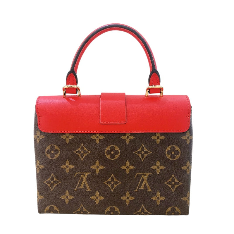 ルイ・ヴィトン LOUIS VUITTON ロッキーBB M44322 ブラウン/コクリコ モノグラム・キャンバス レディース ショルダーバッグ