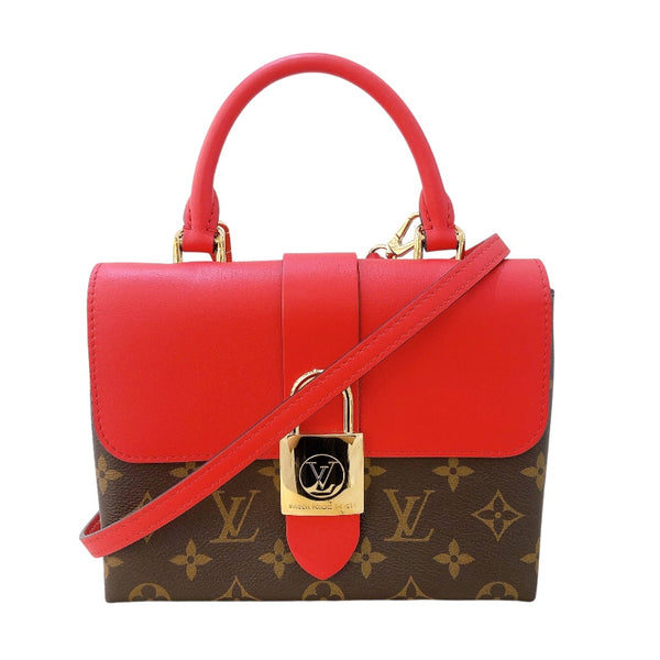 ルイ・ヴィトン LOUIS VUITTON ロッキーBB M44322 ブラウン/コクリコ モノグラム・キャンバス レディース ショルダーバッグ
