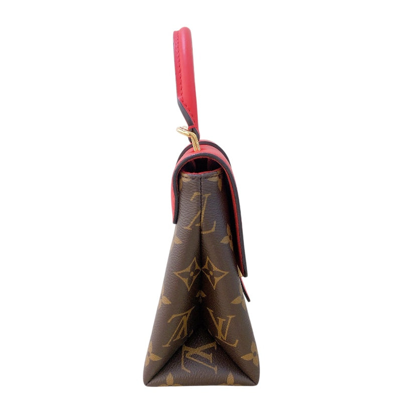 ルイ・ヴィトン LOUIS VUITTON ロッキーBB M44322 ブラウン/コクリコ モノグラム・キャンバス レディース ショルダーバッグ