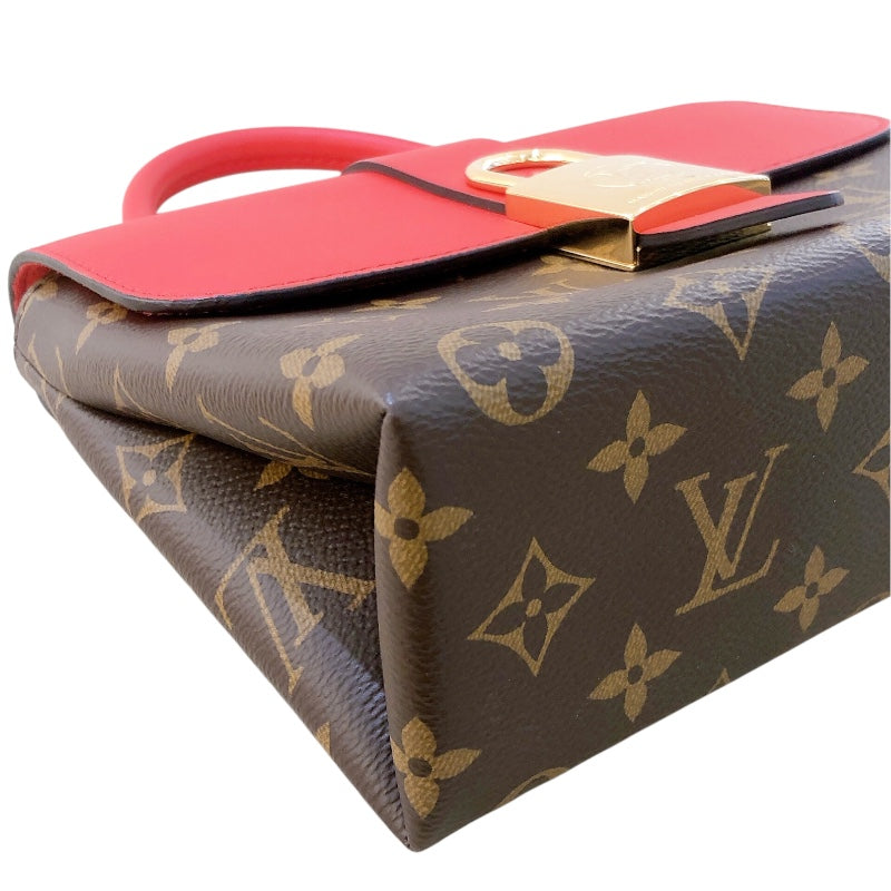 ルイ・ヴィトン LOUIS VUITTON ロッキーBB M44322 ブラウン/コクリコ モノグラム・キャンバス レディース ショルダーバッグ