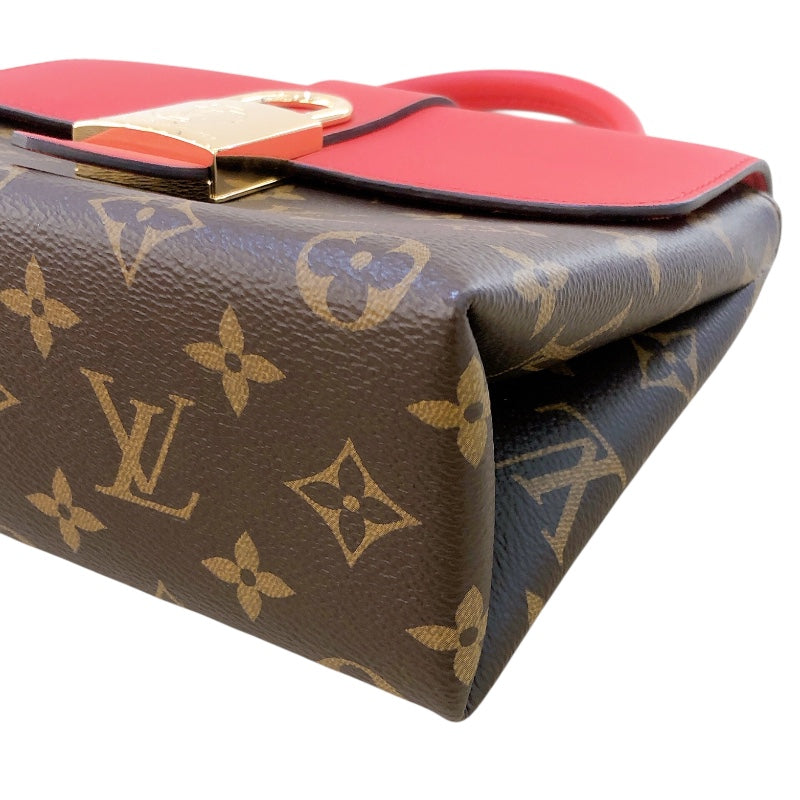 ルイ・ヴィトン LOUIS VUITTON ロッキーBB M44322 ブラウン/コクリコ モノグラム・キャンバス レディース ショルダーバッグ