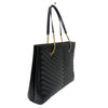 サンローラン SAINT LAURENT チェーントートバッグ 568863 ブラック ゴールド金具 グレインレザー レディース ショルダーバッグ