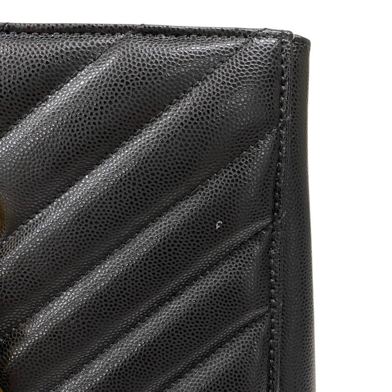 サンローラン SAINT LAURENT チェーントートバッグ 568863 ブラック ゴールド金具 グレインレザー レディース ショルダーバッグ