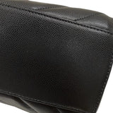 サンローラン SAINT LAURENT チェーントートバッグ 568863 ブラック ゴールド金具 グレインレザー レディース ショルダーバッグ