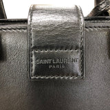 サンローラン SAINT LAURENT ベイビーカバス 472466 ブラック ゴールド金具 レザー レディース ショルダーバッグ