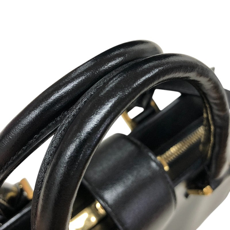 サンローラン SAINT LAURENT ベイビーカバス 472466 ブラック ゴールド金具 レザー レディース ショルダーバッグ