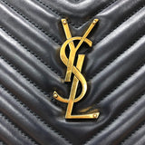 サンローラン SAINT LAURENT ルーカメラバッグ 612544 ネイビー レザー レディース ショルダーバッグ