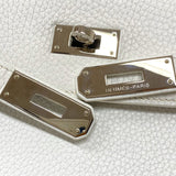 エルメス HERMES ケリー28 内縫い □J刻 ホワイト シルバー金具 トリヨンクレマンス レディース ハンドバッグ ショルダーバッグ