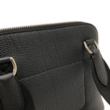 エルメス HERMES ボリード メッセンジャー W刻 ブラック シルバー金具 トゴ ユニセックス ショルダーバッグ
