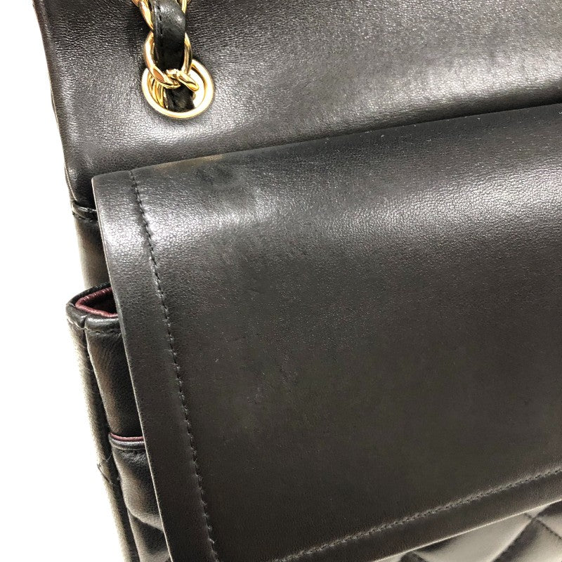 シャネル CHANEL マトラッセ30 A58600 ブラック ゴールド金具 ラムスキン レディース ショルダーバッグ
