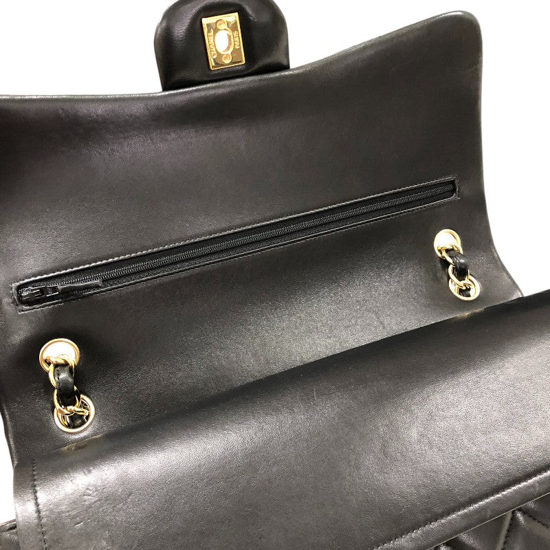 シャネル CHANEL マトラッセ30 A58600 ブラック ゴールド金具 ラムスキン レディース ショルダーバッグ