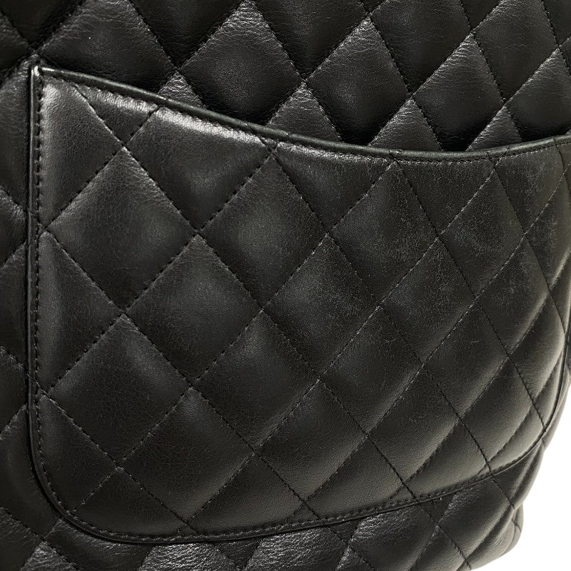 シャネル CHANEL カンボンライントート ミディアム A25167 ブラック シルバー金具 カーフ レディース トートバッグ