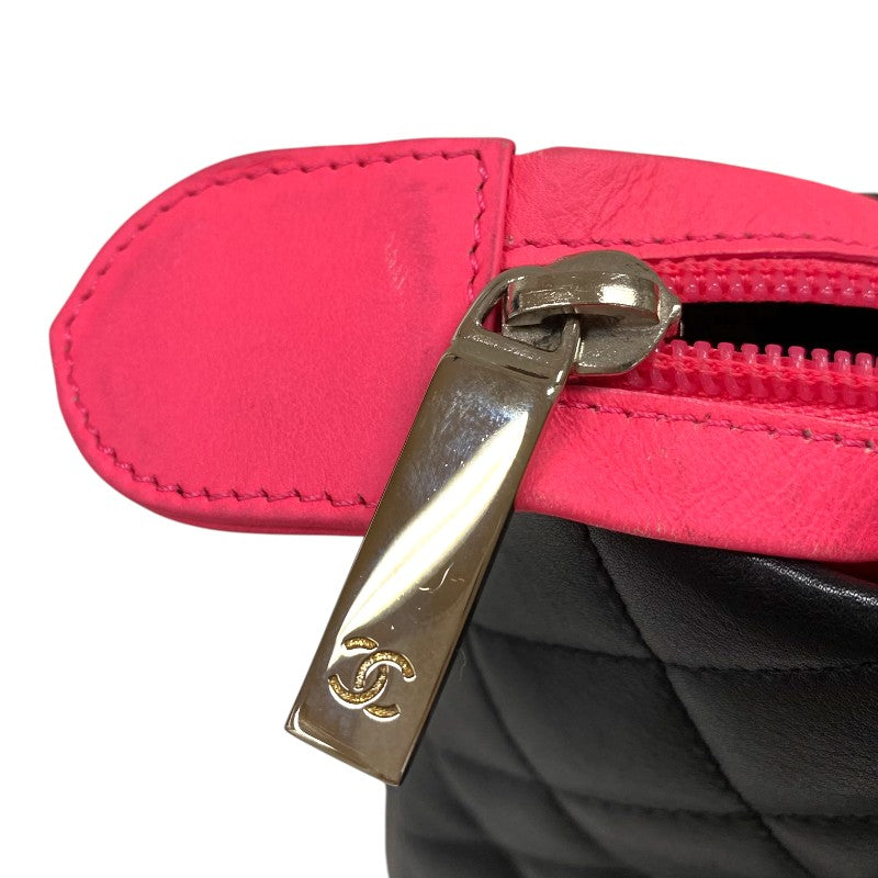 シャネル CHANEL カンボンライントート ミディアム A25167 ブラック シルバー金具 カーフ レディース トートバッグ