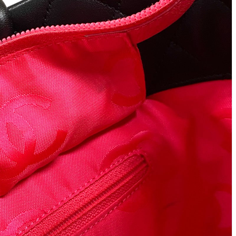 シャネル CHANEL カンボンライントート ミディアム A25167 ブラック シルバー金具 カーフ レディース トートバッグ