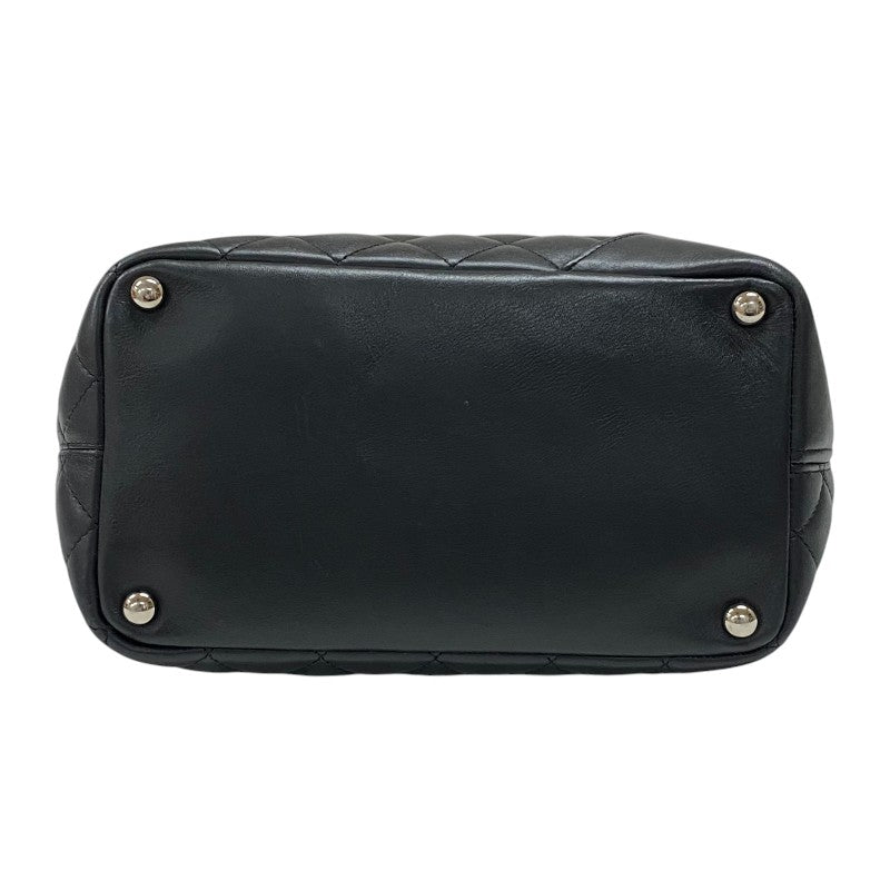 シャネル CHANEL カンボンライントート ミディアム A25167 ブラック シルバー金具 カーフ レディース トートバッグ