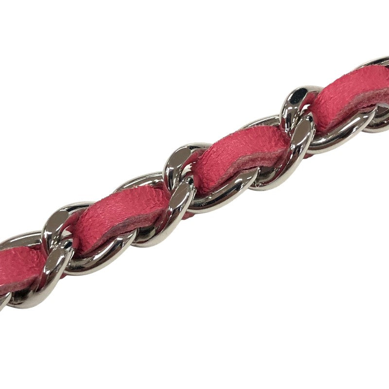 シャネル CHANEL マトラッセ チェーンショルダーバッグ AP0245 29番台 ピンク シルバー金具 ラムスキン レディース ショルダーバッグ