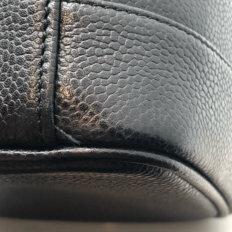 シャネル CHANEL ココマーク　バニティ A01998 ブラック　GD金具 キャビア レディース ハンドバッグ