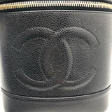 シャネル CHANEL ココマーク　バニティ A01998 ブラック　GD金具 キャビア レディース ハンドバッグ
